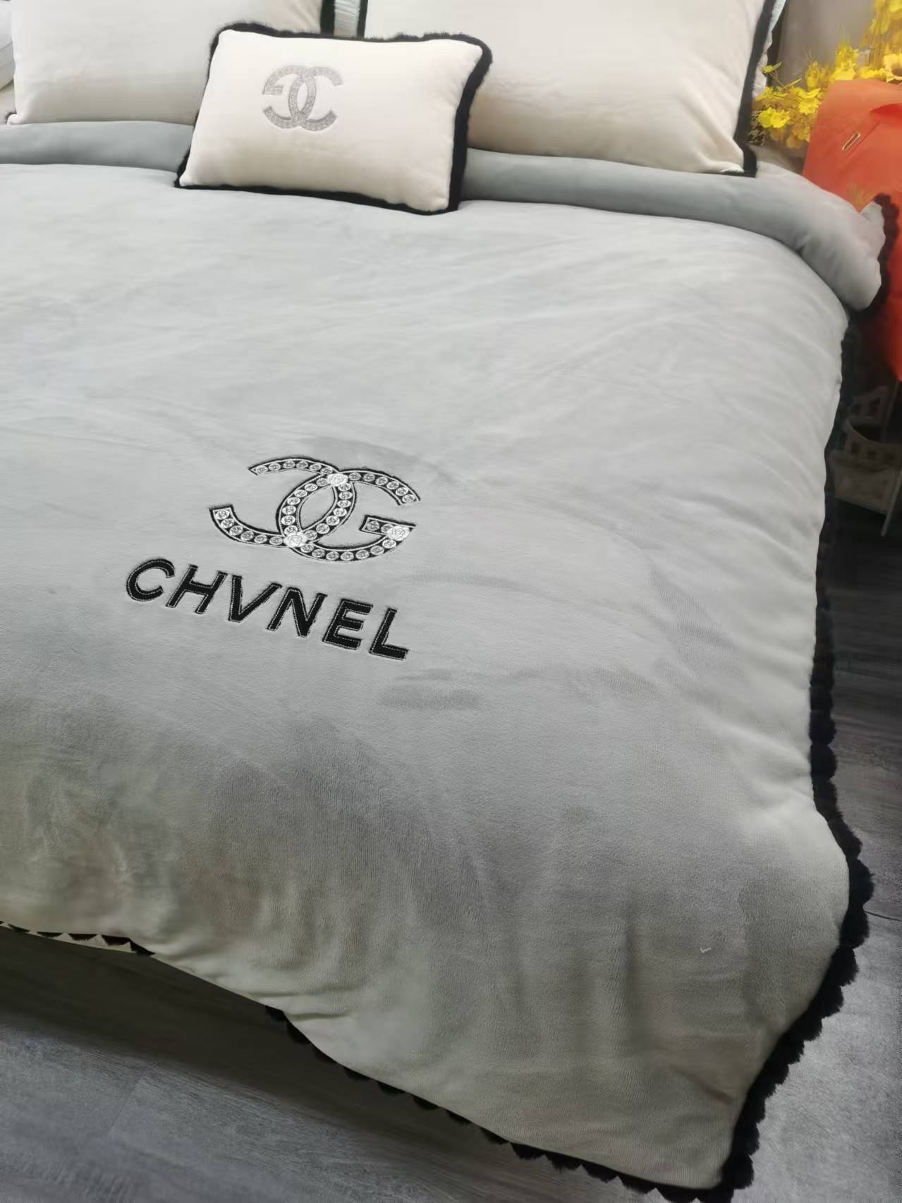 云绵绒被套  全消光高克重不掉毛无静点