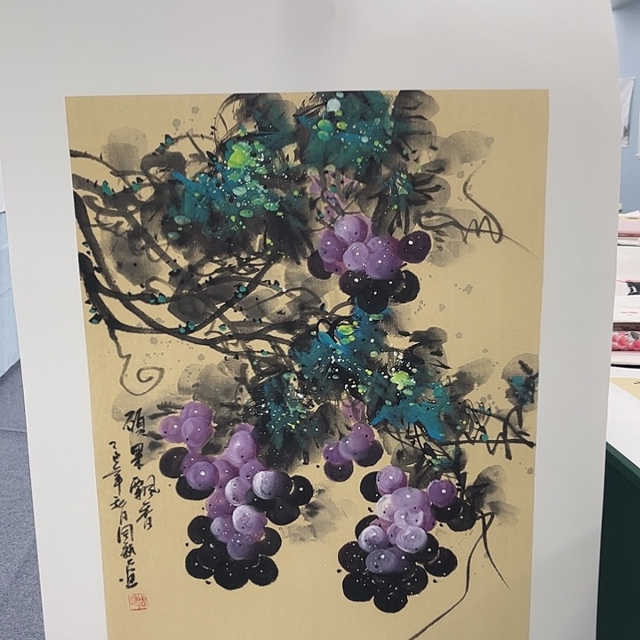 国画手绘国画大捡漏！！！！