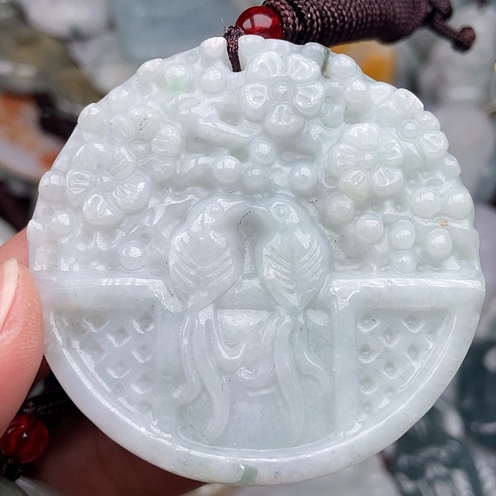 颈饰未镶嵌翡翠翡翠