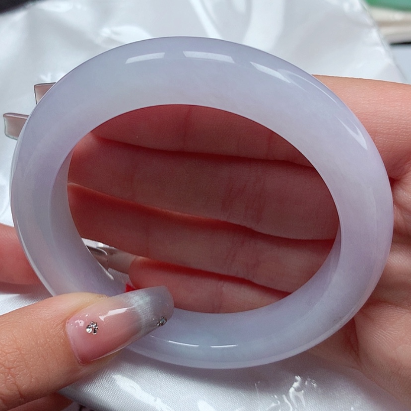 【闪购商品】翡翠手镯未镶嵌56圈