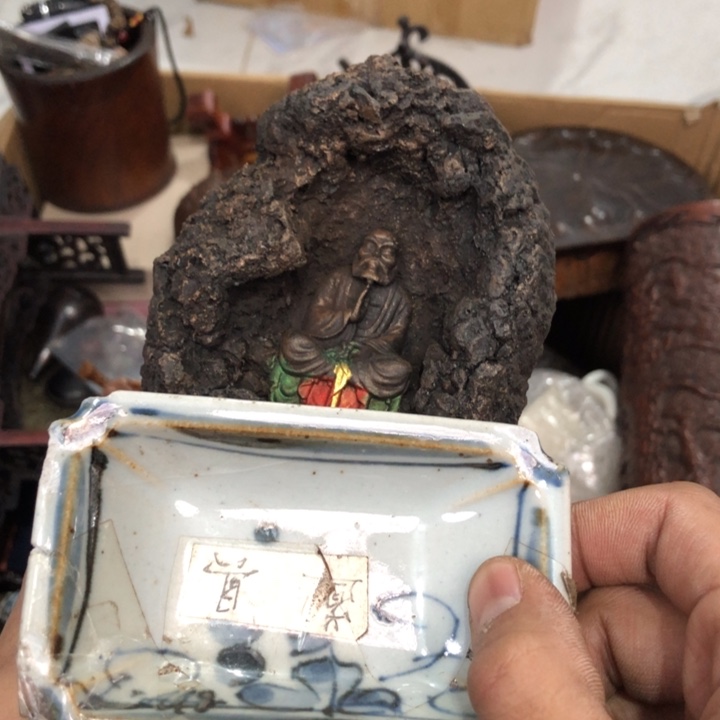 陶瓷孤品单件车里拍