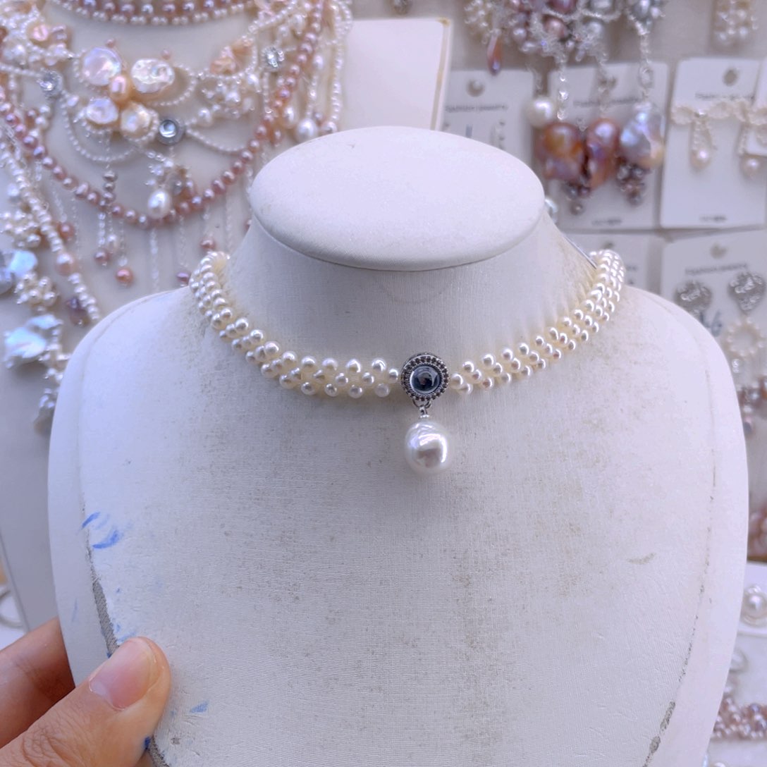 未镶嵌耳饰淡水珍珠