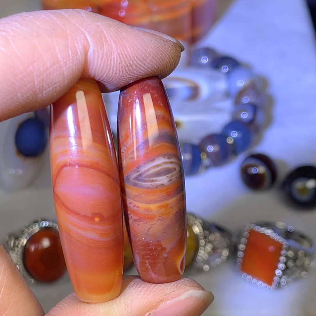 玛瑙/玉髓未镶嵌颈饰