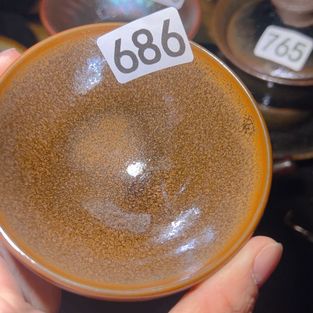 茶盏艺盏阁主人杯家里放漏686