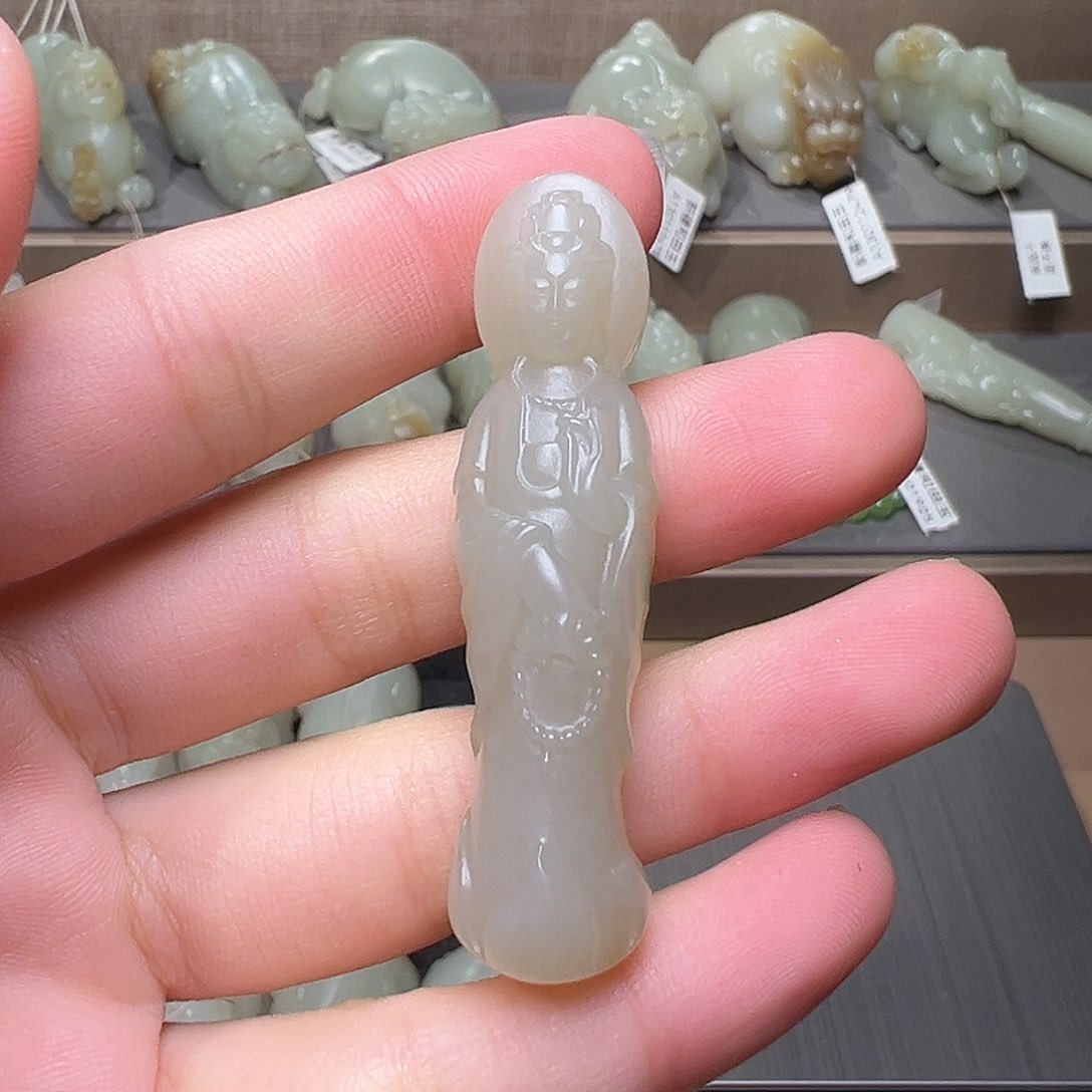 和田玉挂件未镶嵌