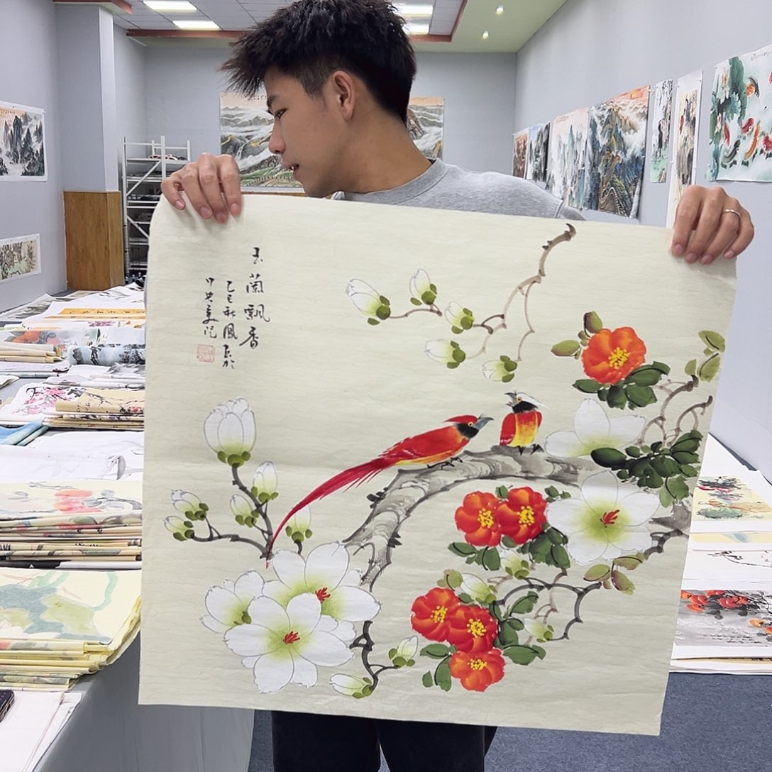 国画国画作品纯手绘