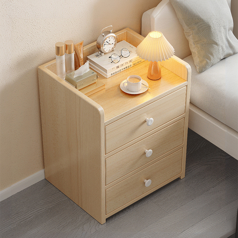 床头柜简约现代简易小型家用卧室小柜子收纳柜出租房用床头置物架