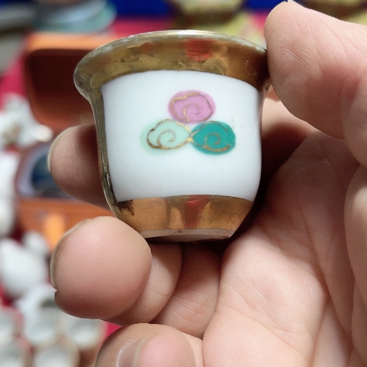 碟陶瓷摆件不固定一件