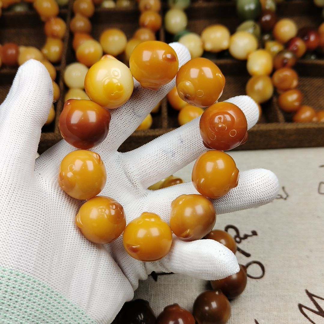 菩提根/象牙果吊坠A88