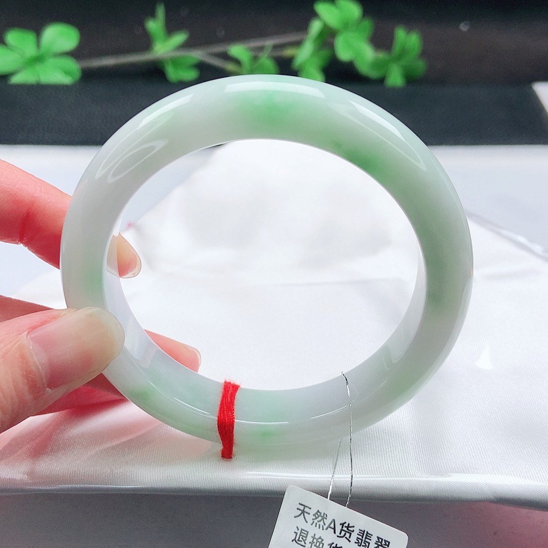未镶嵌手镯翡翠57圈