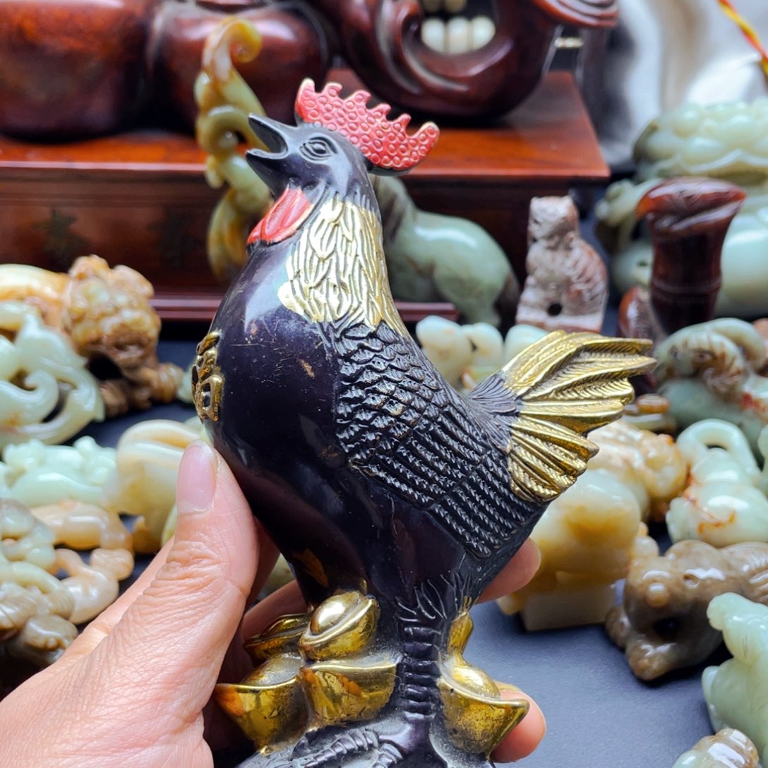 白玉菩提吊坠摆件