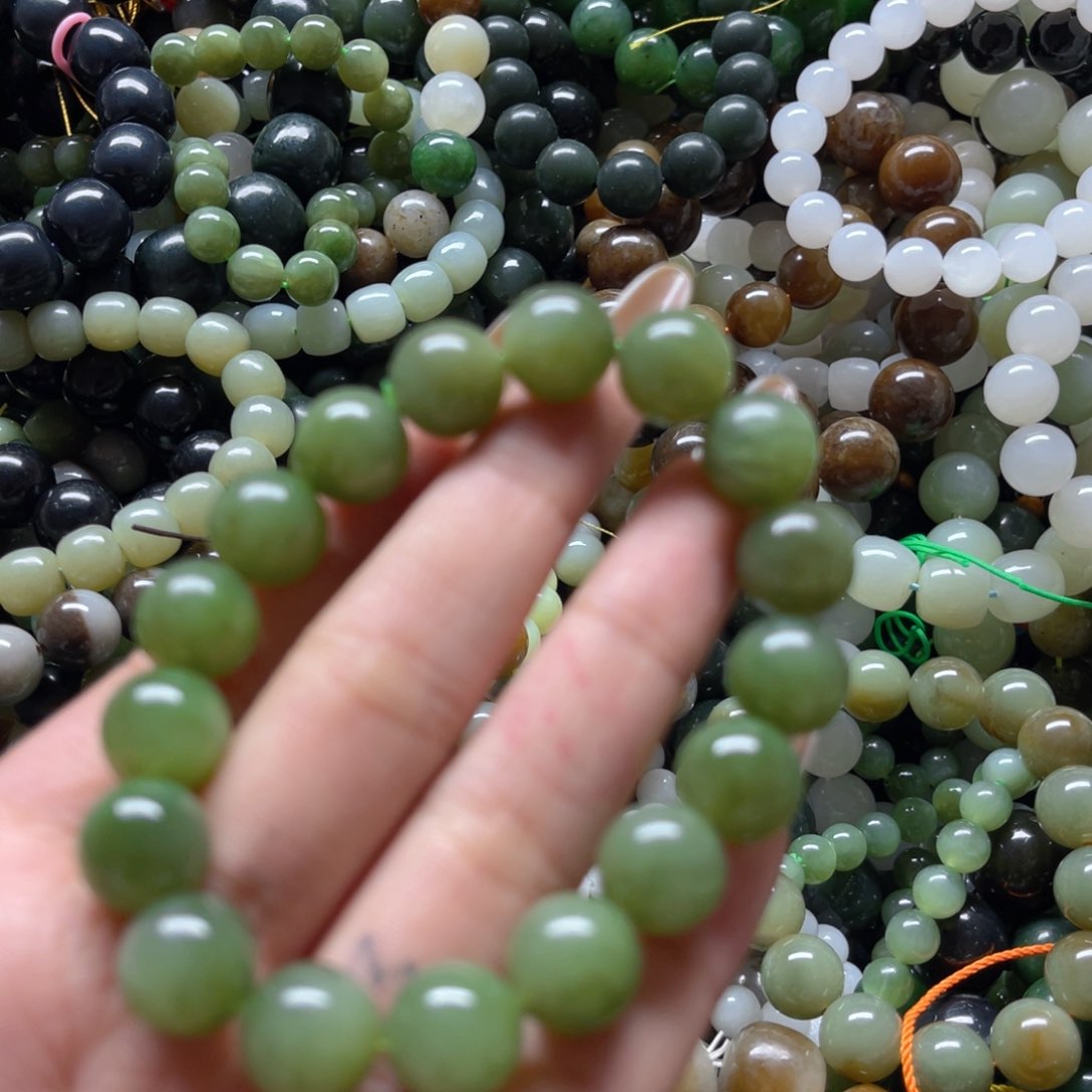 和田玉手链未镶嵌