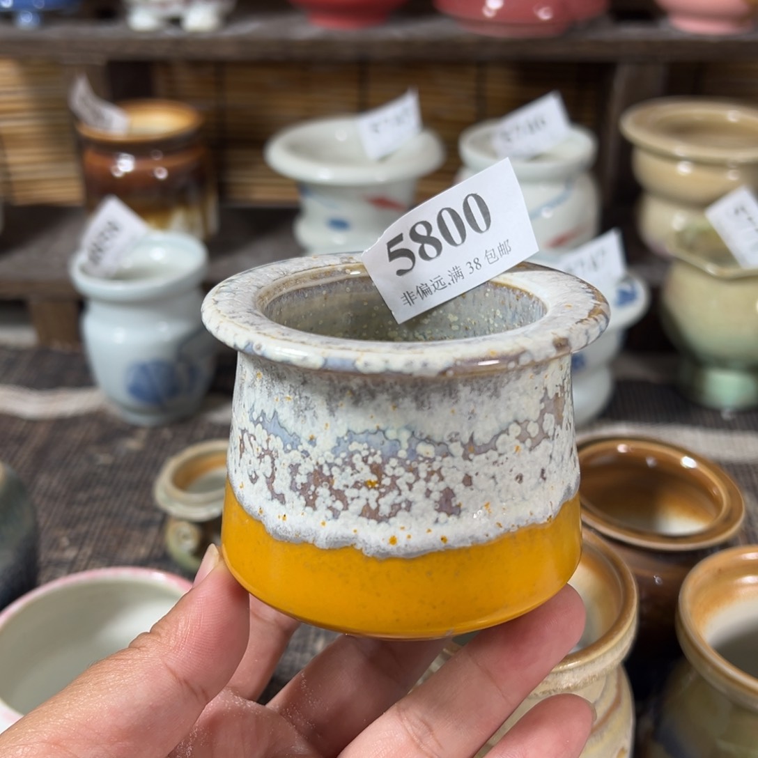 口5 手工花盆满30包邮