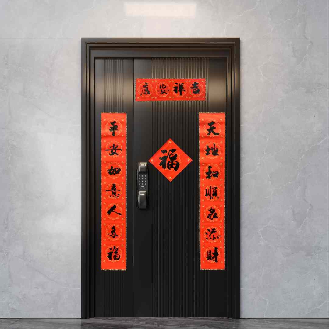 车增建书法定制手写春联书法字画作品企业礼品新年馈赠书法挂画