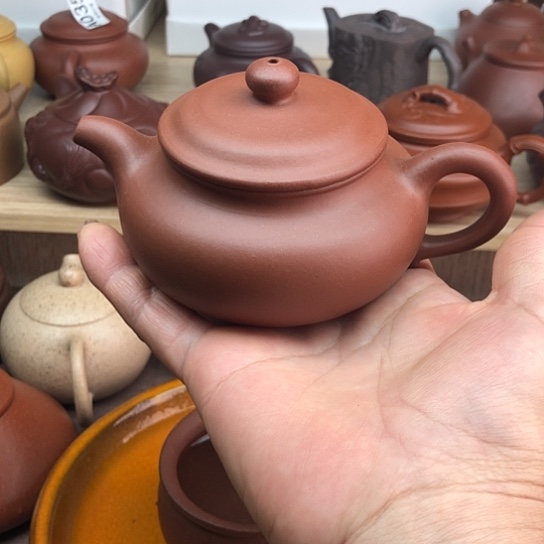 茶壶紫砂紫泥仿古180豪生左右