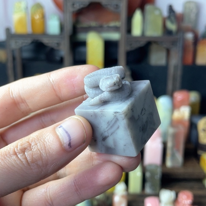 青田石印石满*老挝石