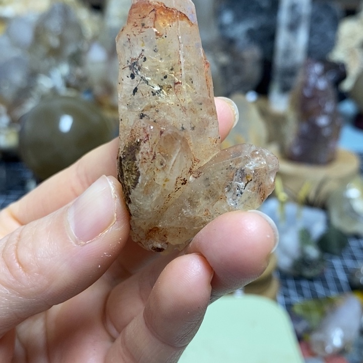 水晶水晶柱未镶嵌