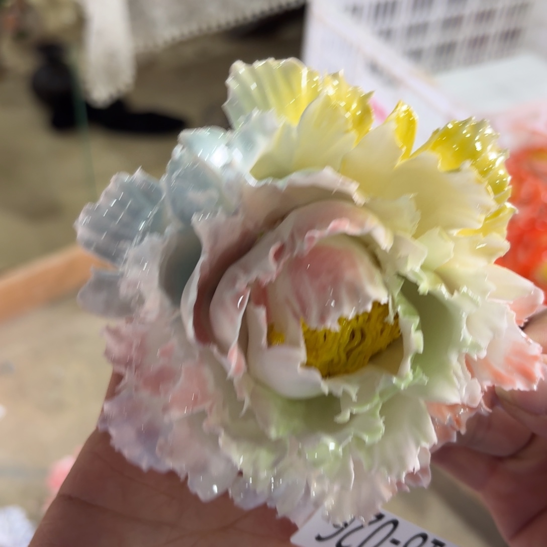 瑕疵1826 陶瓷花拍满20元发货，退款的拉黑