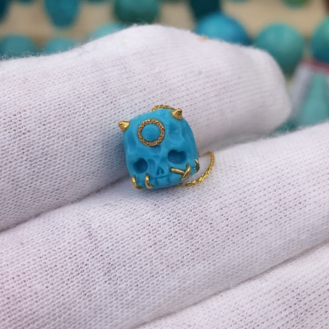 绿松石珠宝奇石未镶嵌