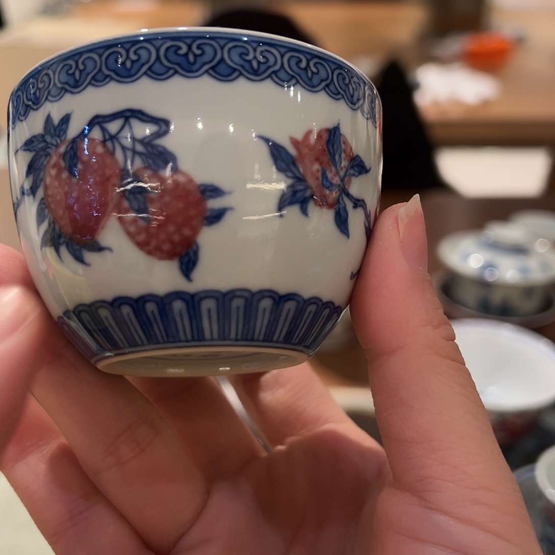 微瑕原矿釉里红臻玉古坊