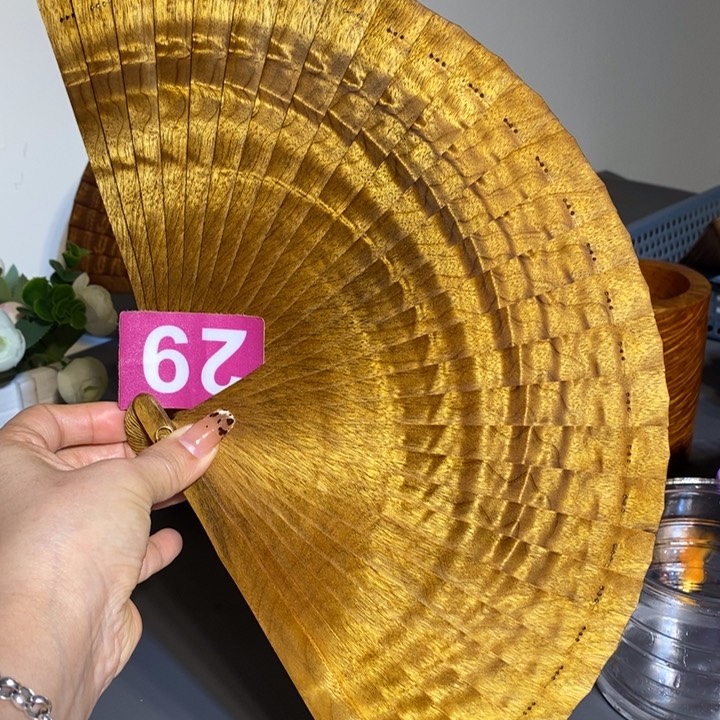 金丝楠金丝楠木扇子
