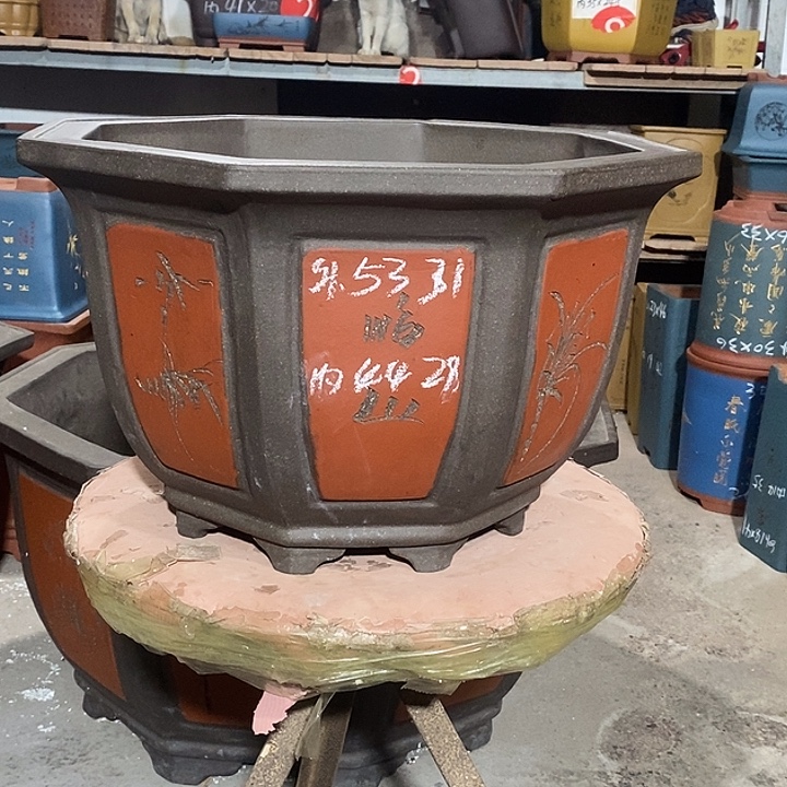 紫砂花盆花盆包邮