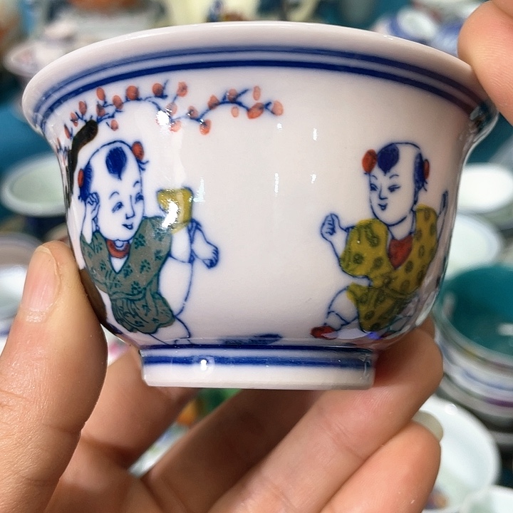 景德镇陶瓷主人杯123445