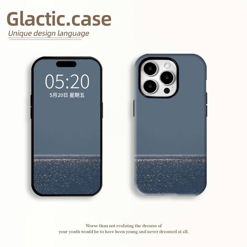 菲林二合一适用苹果16pro华为OPPO小米VIVO一加防摔手机壳FL2039