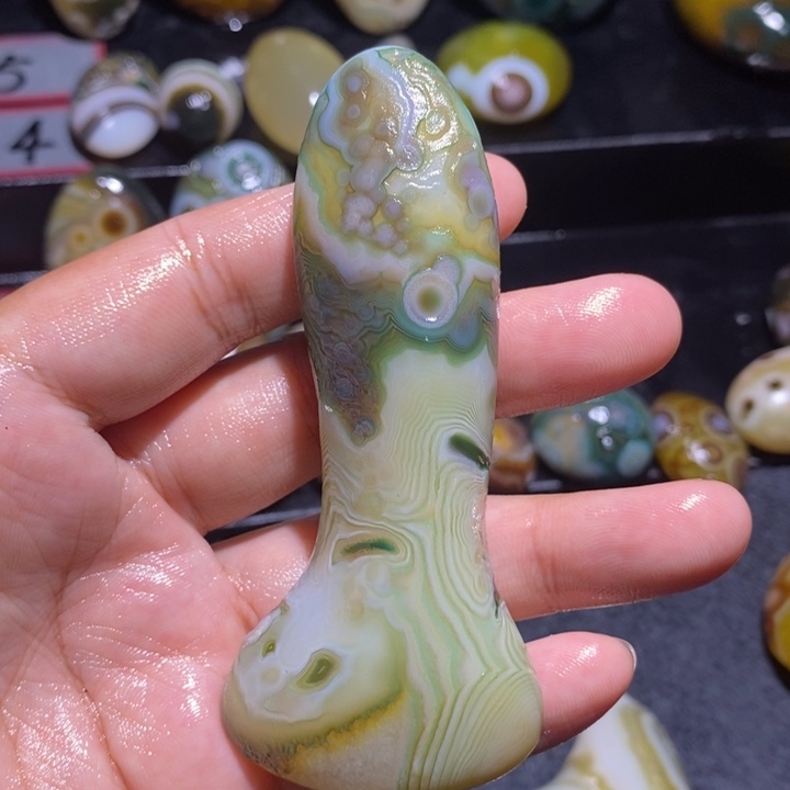 未镶嵌玛瑙/玉髓珠宝奇石