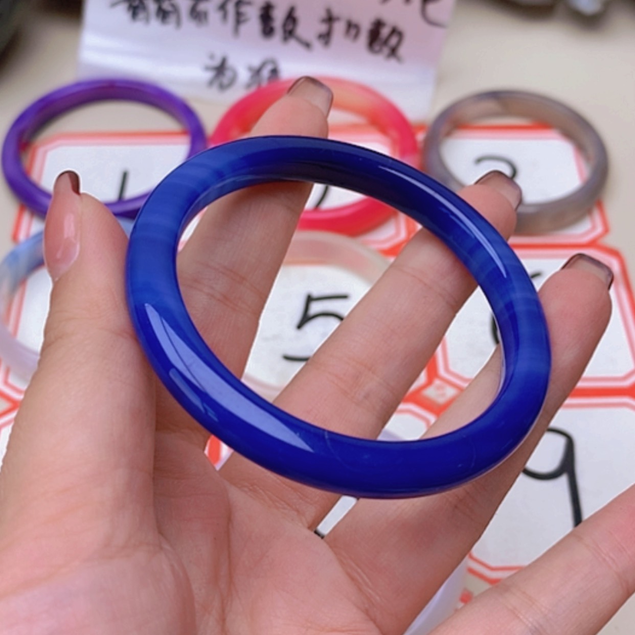 【闪购商品】玛瑙/玉髓未镶嵌珠宝半成品舍*