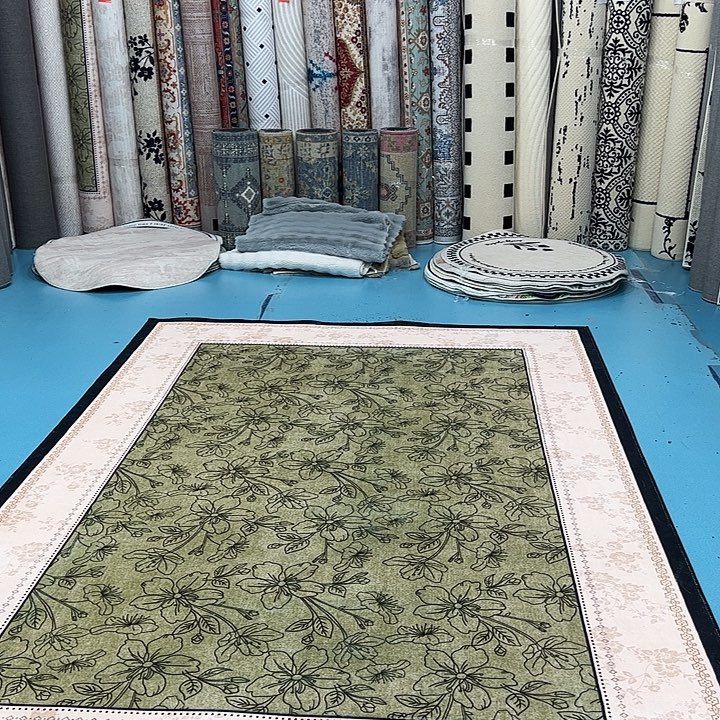 混纺200×300误差±1-3cm精编细砂仿羊绒棉布底微瑕