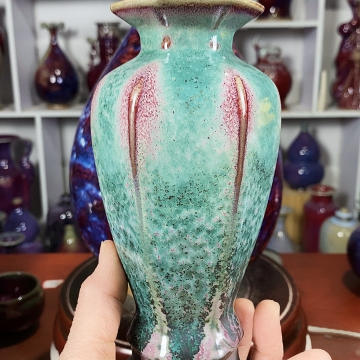 尚峰钧窑作品摆件