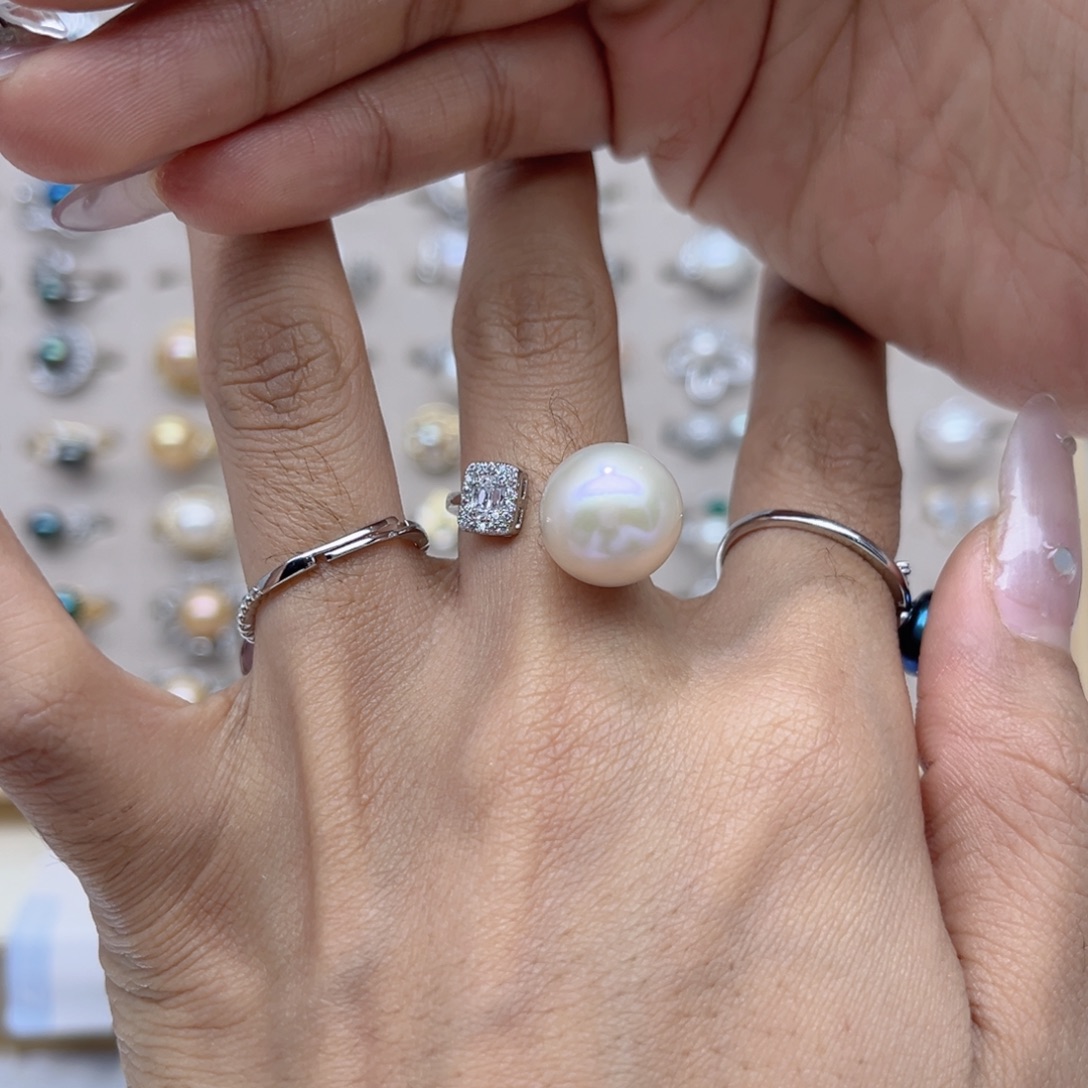 *****戒指合金淡水珍珠