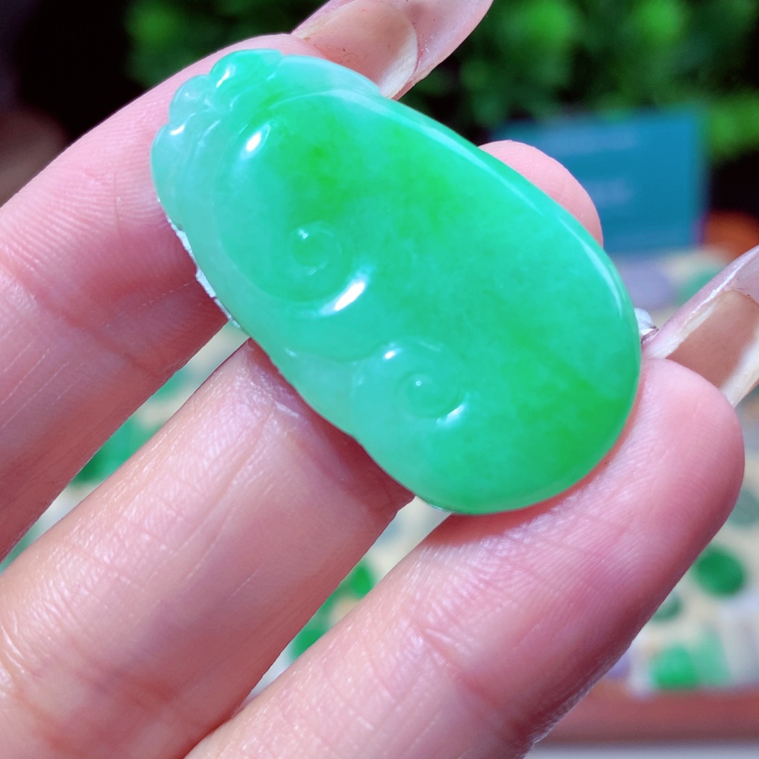 翡翠吊坠(不含链)未镶嵌