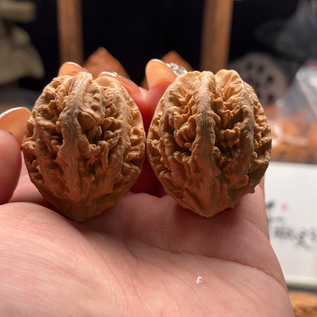 文玩核桃把件关东木子家楸大胖53