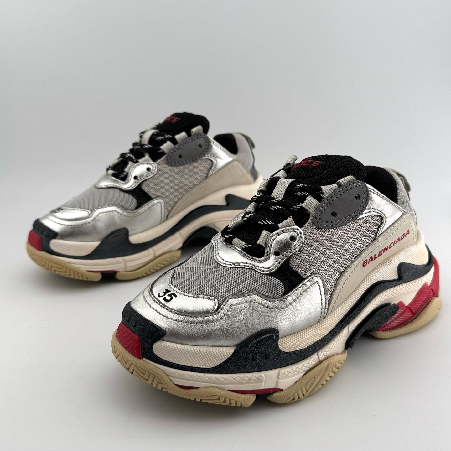 99新 Balenciaga/巴黎世家  35码 老爹鞋 D0244