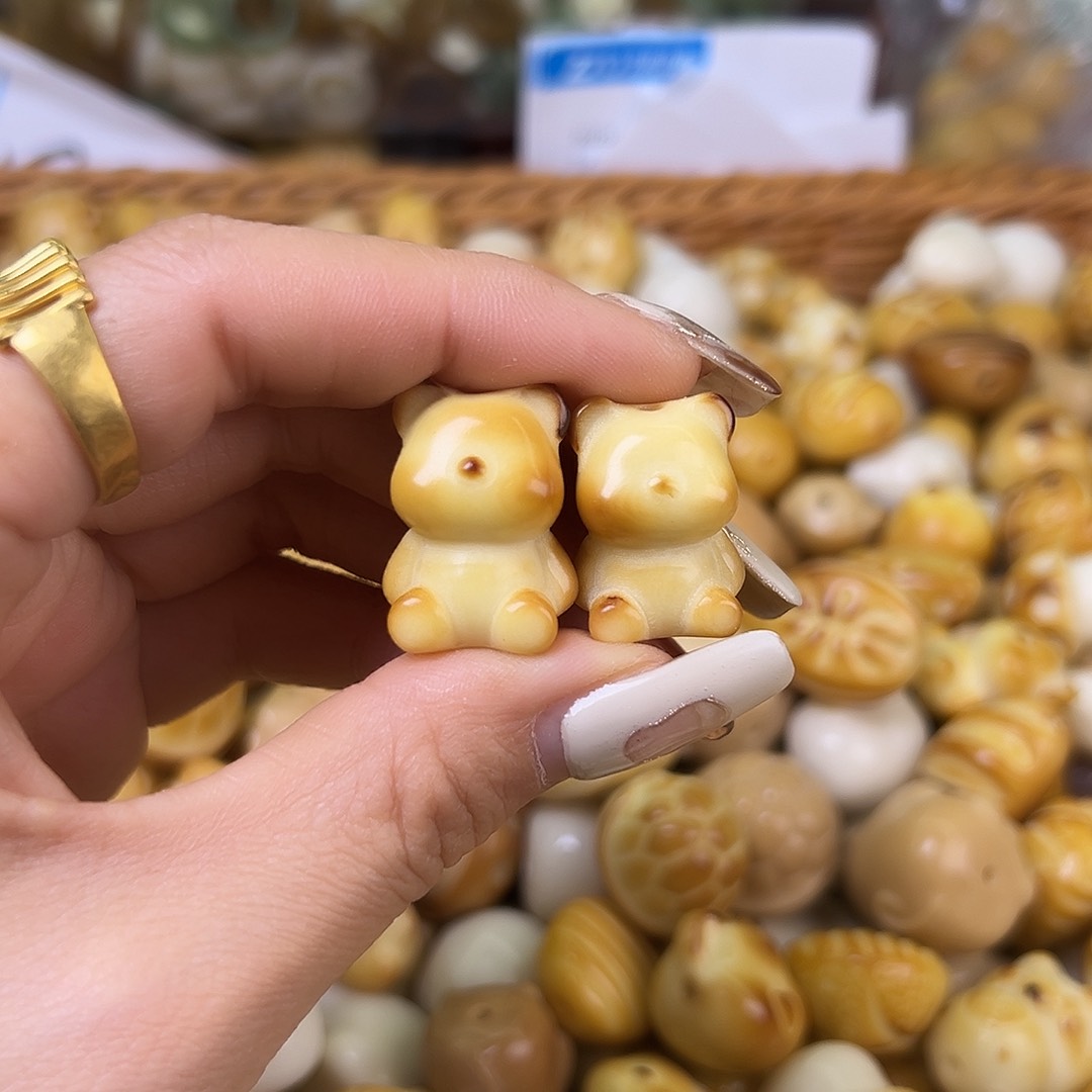 菩提根/象牙果吊坠全品炭烤暴力熊2颗