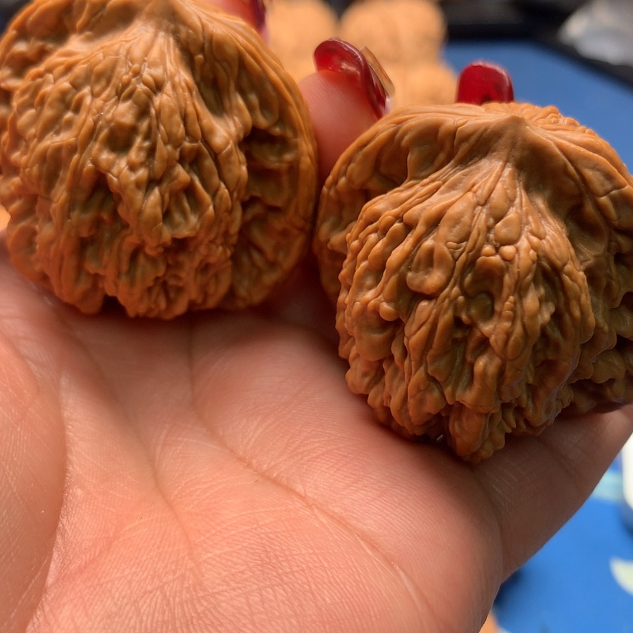 【闪购商品】文玩核桃吊坠凯****9虎头45