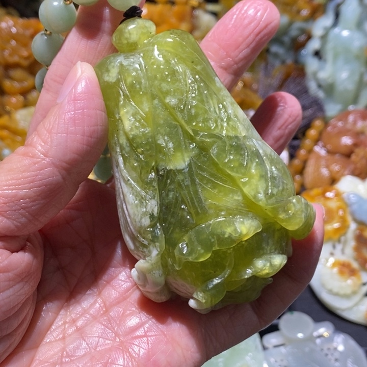 岫玉岫玉吊坠未镶嵌