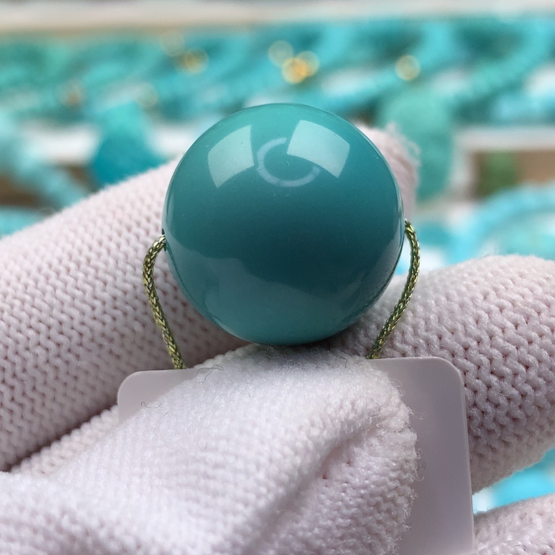 绿松石珠宝奇石未镶嵌17.3