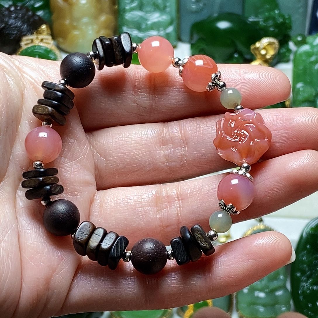 和田玉有钱花手饰未镶嵌