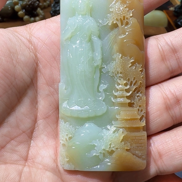 颈饰未镶嵌和田玉