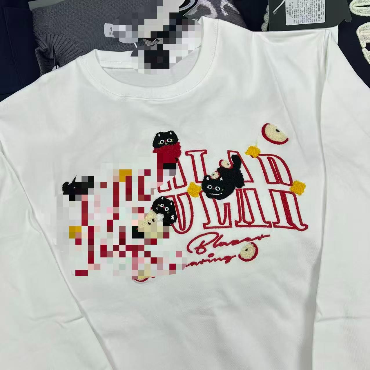 B家 苹果猫长袖 艺术家勿扰 