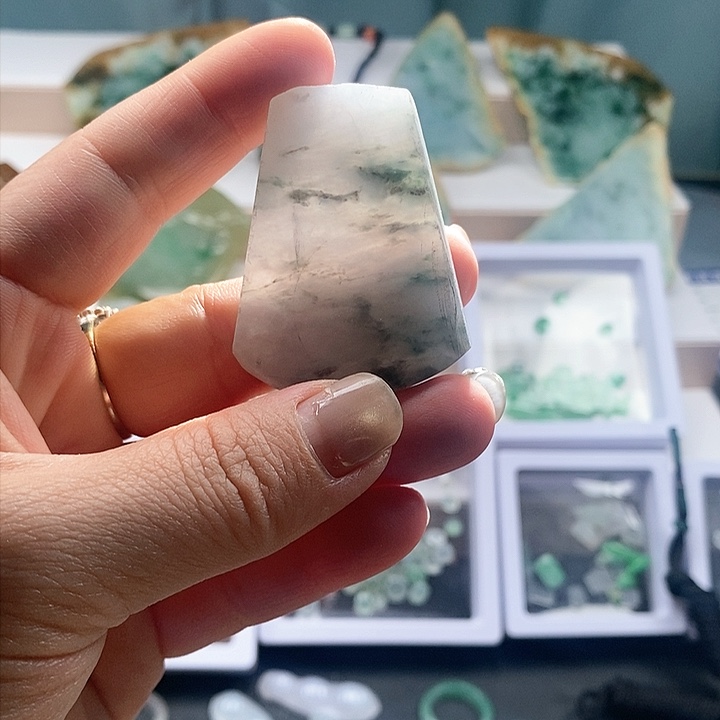 裸石翡翠缅甸天然A货翡翠