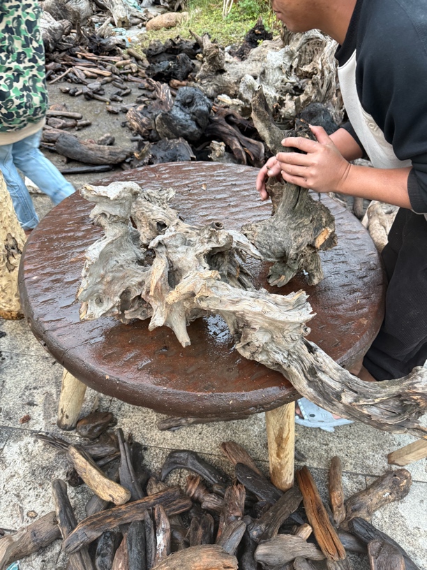 民间使用风化木漂流木