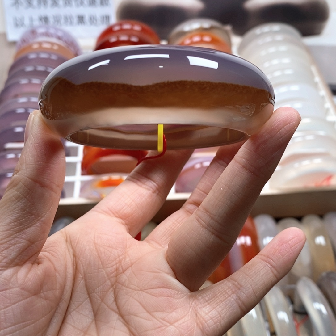 玛瑙/玉髓未镶嵌手镯