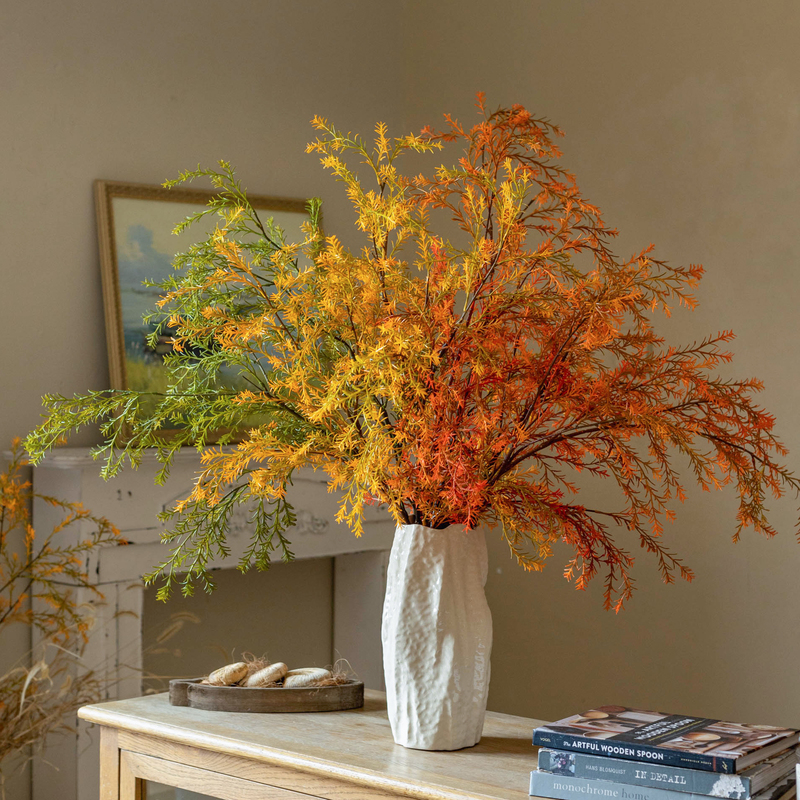 【掬涵】千层金新款仿真花假花摆设玄关客厅餐桌橱窗装饰品插花花束