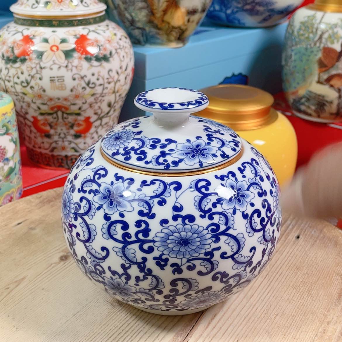 【闪购商品】罐陶瓷茶叶罐密封罐