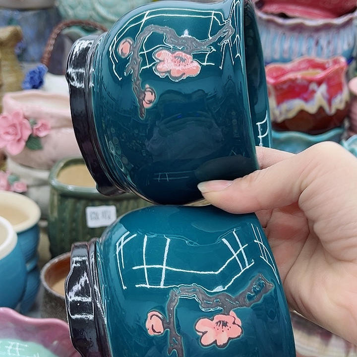 多肉绿植陶瓷花盆