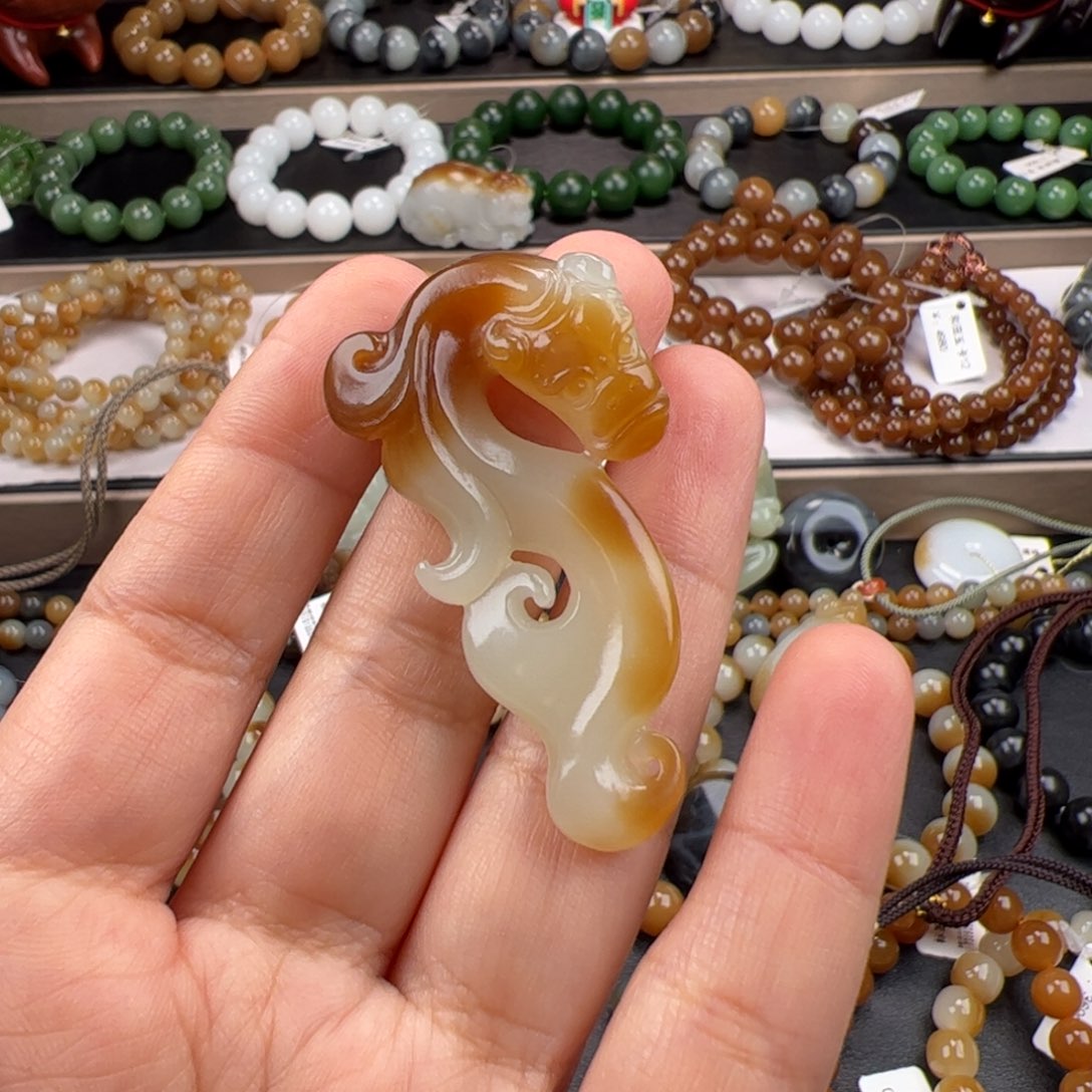 和田玉手链未镶嵌单****❉